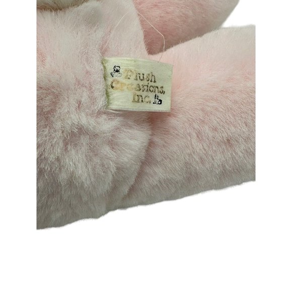 Vintage Plush Creations Inc Bunny Long Ears Pink Rabbit Pink - Picture 4 of 7